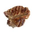 4 1-inch-thick T-bone or rib steaks (about 1 pound each)