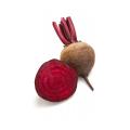6 small Chioggia beets, peeled and sliced very thin