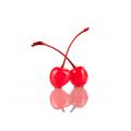 1 10 oz jar maraschino cherries, drained, quartered or halved and patted dry