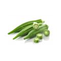 1 package(s) (10-ounce) frozen cut okra